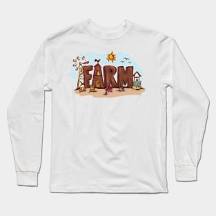 Fun at the Farm Long Sleeve T-Shirt